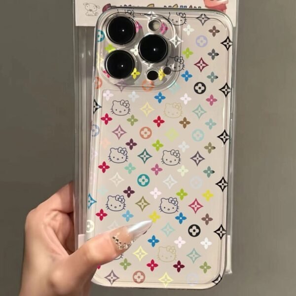 Hellokitty All-over Monogram Cute Kawaii Phone Case #006