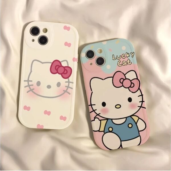 Hellokitty White Pink Cute Kawaii Phone Case #017