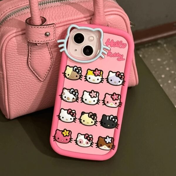 Hellokitty Silicone Cute Kawaii Phone Case #061